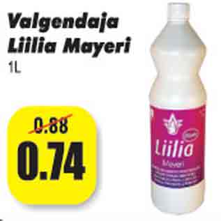 Allahindlus - Valgendaja Liilia Mayeri 1 L