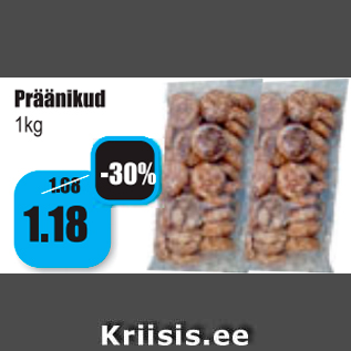 Allahindlus - Präänikud, 1 kg