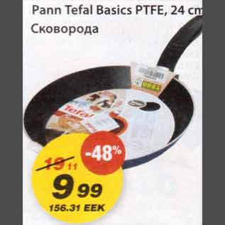 Allahindlus - Pann Tefal Basics PTFE