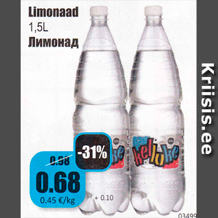 Allahindlus - Limonaad 1,5 L