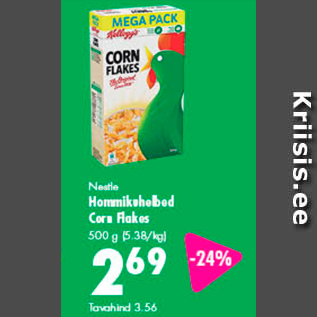 Allahindlus - Nestle Hommikuhelbed Core Flakes 500 g