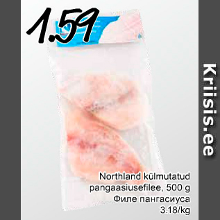 Allahindlus - Northland külmutatud pangaasiusefilee, 500 g