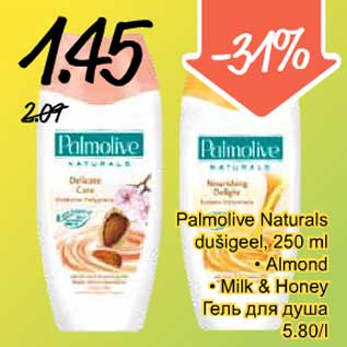 Allahindlus - Palmolive Naturals dušigeel,