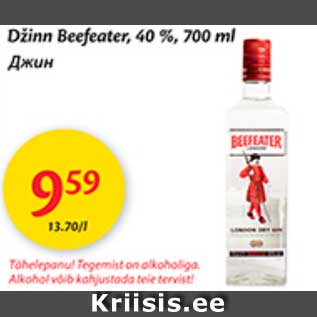 Allahindlus - Džinn Beefeater