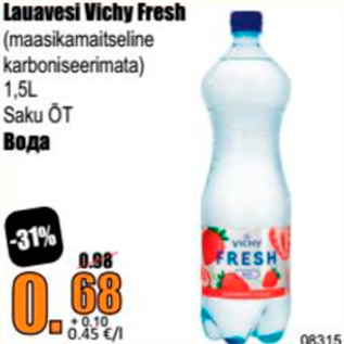 Allahindlus - Lauavesi Vichy Fresh