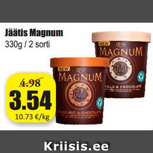 Allahindlus - Jäätis Magnum