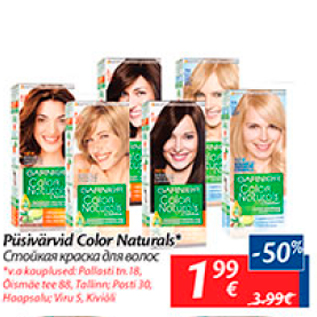 Allahindlus - Püsivärvid Color Naturals*