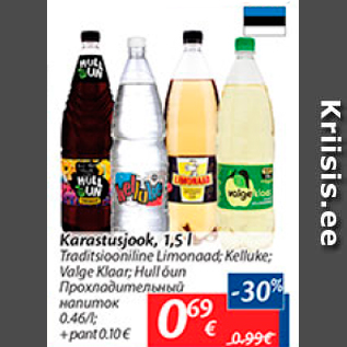 Allahindlus - Karastusjook, 1,5 l