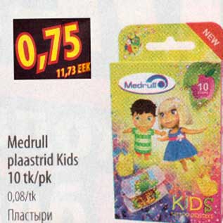 Allahindlus - Medrull plaastrid Kids