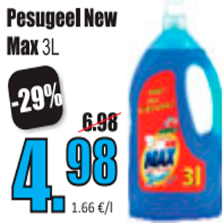 Allahindlus - Pesugeel New Max 3 l