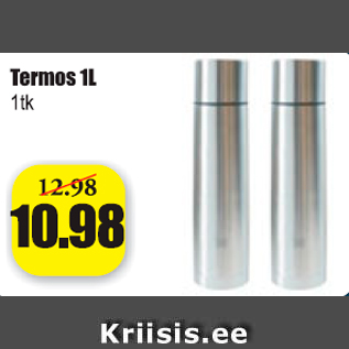 Allahindlus - Termos 1 l, 1 tk