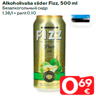 Allahindlus - Alkoholivaba siider Fizz, 500 ml