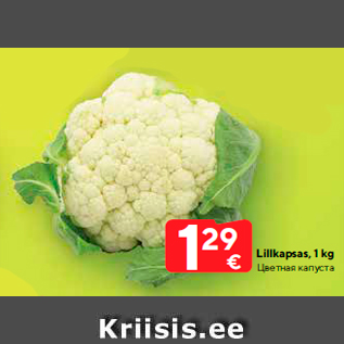 Allahindlus - Lillkapsas, 1 kg