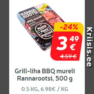 Allahindlus - Grill-liha BBQ mureli Rannarootsi, 500 g