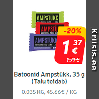 Allahindlus - Batoonid Ampstükk, 35 g****