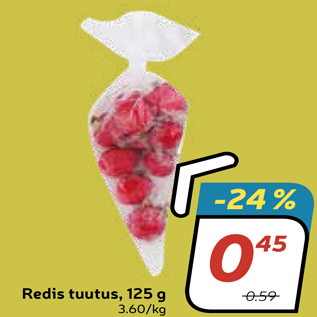 Allahindlus - Redis tuutus, 125 g