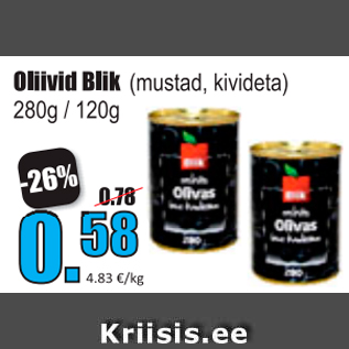 Allahindlus - Oliivid Blik