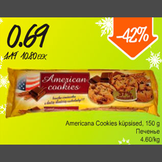 Allahindlus - Americana Cookies küpsised