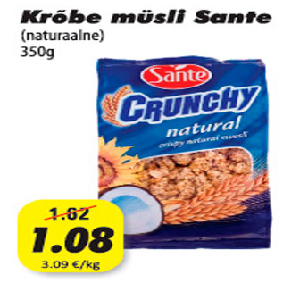 Allahindlus - Krõbe müsli Sante