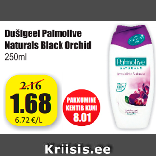 Allahindlus - Dušigeel Palmolive Naturals Black Orchid 250 ml