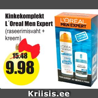 Allahindlus - Kinkekomplekt L´Oreal Men Expert