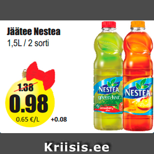 Allahindlus - Jäätee Nestea