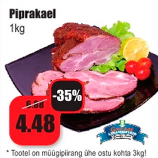 Allahindlus - Piprakael 1kg