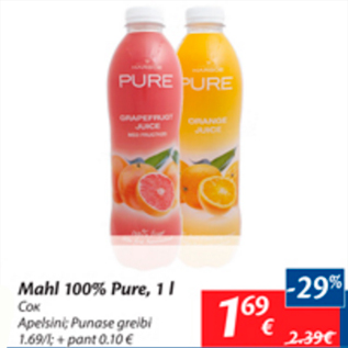 Allahindlus - Mahl 100% Pure, 1 l