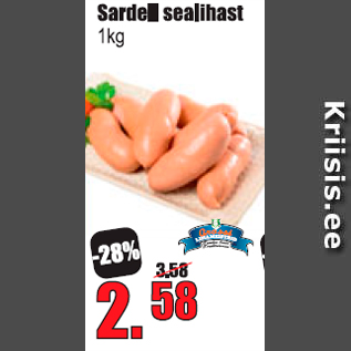 Allahindlus - Sardell sealihast 1 kg