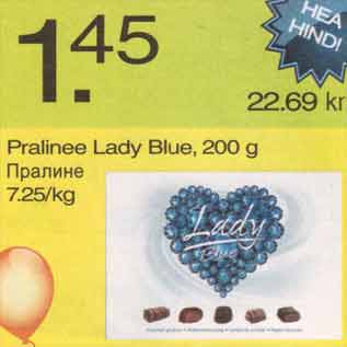 Allahindlus - Pralinee Lady Blue