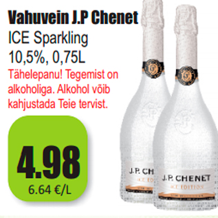 Allahindlus - Vahuvein J.P Chenet