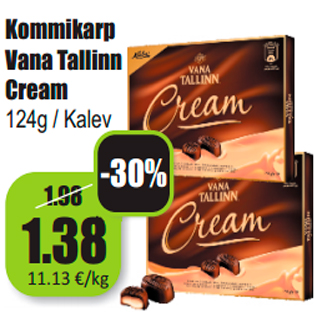 Allahindlus - Kommikarp Vana Tallinn Cream