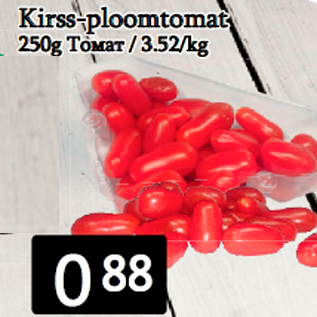 Allahindlus - Kirss-ploomtomat 250g