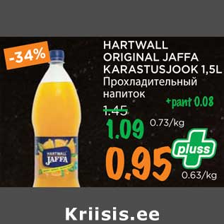 Allahindlus - HARTWALL ORIGINAL JAFFA KARASTUSJOOK 1,5L