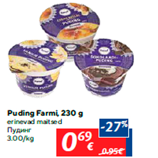 Allahindlus - Puding Farmi, 230 g