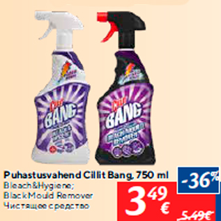 Allahindlus - Puhastusvahend Cillit Bang, 750 ml