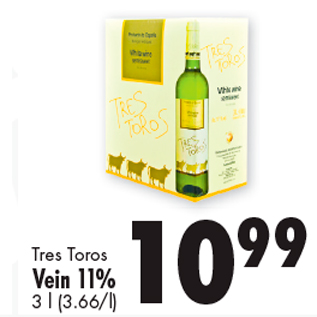 Allahindlus - Tres Toros Vein 11%