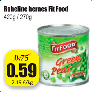 Allahindlus - Roheline hernes Fit Food