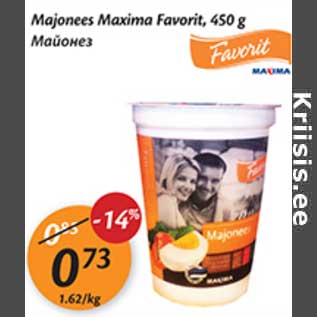 Allahindlus - Majonees Maxima Favorit,