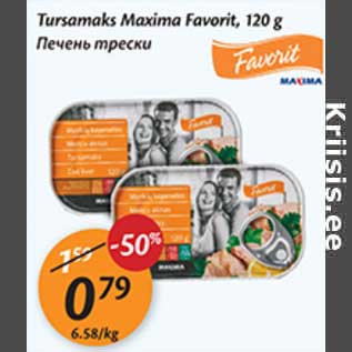 Allahindlus - Tursamaks Maxima Favorit, 120 g