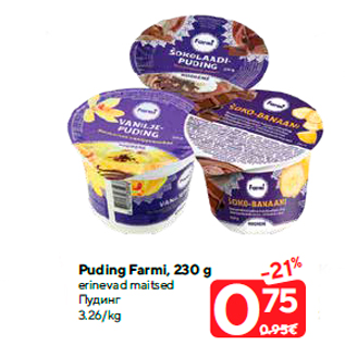 Allahindlus - Puding Farmi, 230 g