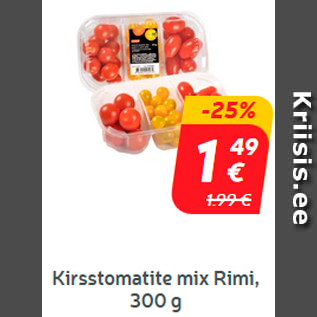 Allahindlus - Kirsstomatite mix Rimi, 300 g