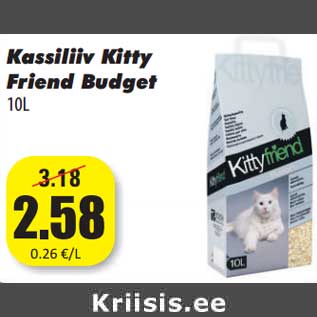 Allahindlus - Kassiliiv Kitty Friend Budget