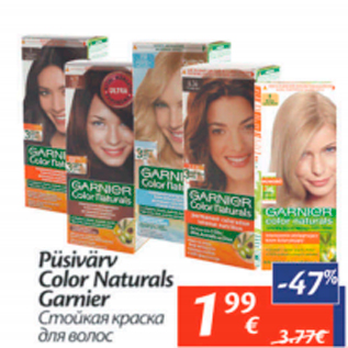 Allahindlus - Püsivärv Color Naturals Garnier