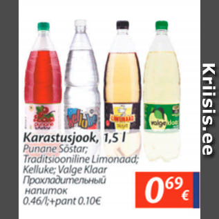 Allahindlus - Karastusjook, 1,5 l