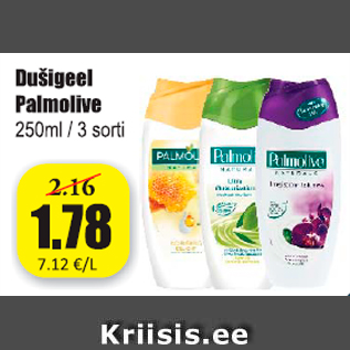 Allahindlus - Dušigeel Palmolive