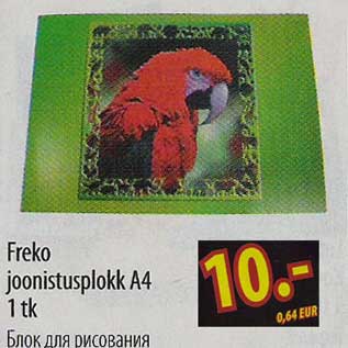 Allahindlus - Freko joonistusplook A4