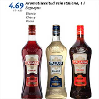 Allahindlus - Aromatiseeritud vein Italiana, 1 l