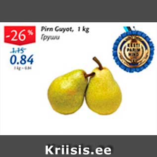 Allahindlus - Pirn Guyot, 1 kg