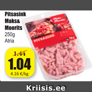 Allahindlus - Pitsasink Maks&Moorits